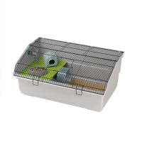 Ferplast CRICETI DELUXE - Gabbia con tetto apribile per Criceti