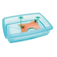 Ferplast Tortugas Tartarughiera in plastica 47x36x15,5 cm