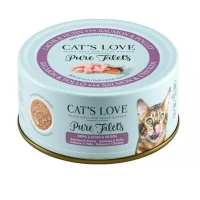 Filetti di Salmone per Gatti Cat's Love - 100g