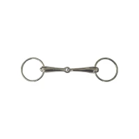 Filetto a anelli in pieno ferro Umbria Equitazione (anello 65 mm)