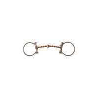 Filetto Western a D Pool's - Torciglione Rame Grosso - 12,5 cm