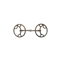 Filetto Western Gonzales con Imboccatura Torciglione - Metalab - 12,5 cm