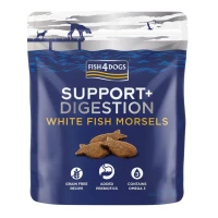 Fish4Dogs Support/Digestion Bocconcini Pesce Bianco 225g