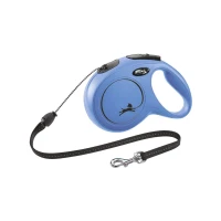 Flexi Classic Long M - Guinzaglio estensibile Royal Blue 8 m (fino 20 kg)