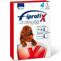 Formenti Fipratix/Fiprotix Spot-On per Cani Taglia Gigante, 4 Pipette