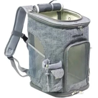 FreeDog Zainetto K2 Pro Grigio 27 x 27 x 43 cm