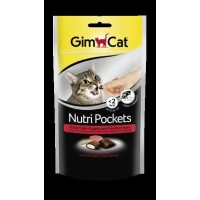 GimCat Nutri Pockets Manzo e Malto 60 g