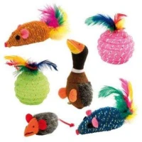 Gioco peluche per gatti Ferplast in fibra sintetica