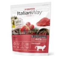 Giuntini Italian Way Cat Sterilized Hypo Manzo 1,5 kg - Crocchette per gatti sterilizzati