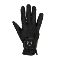 Guanti donna Equestro in tessuto tecnico con logo glitter