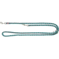 Guinzaglio di Addestramento TRIXIE, L-XL: 2.00m/ø18mm, Aqua/Grigio