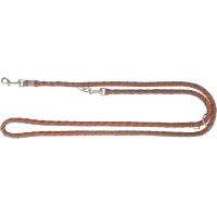 Guinzaglio di Addestramento TX TRIXIE L-XL 2.00m Ø18mm Ruggine/Grigio