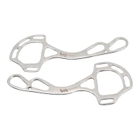 Hackmore in acciaio inox - Umbria Equitazione - Unica Alluminio