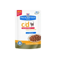 Hill' s C-D Urinary Stress al Salmone umido - 12 x 85 Gr