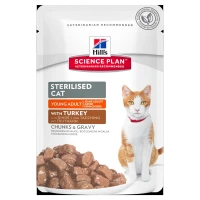 Hill's Gatto Buste Sterilized al Tacchino 12 x 85 g