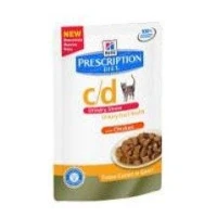 Hill' s Prescription Diet C-D umido Urinary Stress al Pollo - 12 x 85 Gr