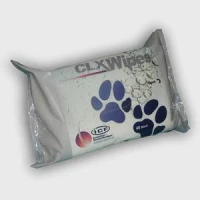 ICF CLX Wipes 40 Salviette Detergenti per Cani e Gatti