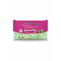 Inodorina Salviette Pocket con Clorexidina per Cani - 15 pz