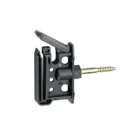 Isolatore per corde e bande 2-4 cm con vite legno - Power Energy