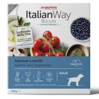 Italian Way Biscuits Hypo Salmone/Mirtillo 200g - Giuntini