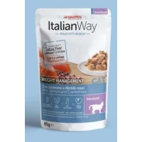 Italian Way Cat Sterilized Buste 28 x Gr 85 Salmone/Mirtilli - Giuntini