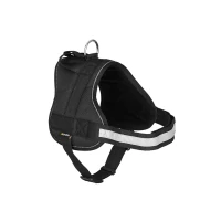 Kerbl Pettorina Harness Maestro 30 mm regolabile 55-70 cm - Nero