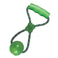 KONG Squeezz Palla con Maniglia - Gioco per Cani