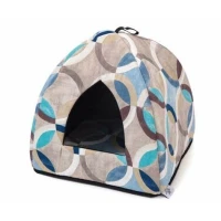 LEOPET Cuscione Brick Black 80x120x15 cm