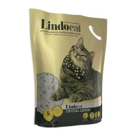Lettiera al silicio Lindocat Crystal Lemon 5 L