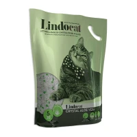 Lettiera Crystal al Silicio - Profumo di Aloe Vera - 5 lt - Lindocat