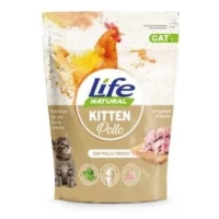 Lifepet Lifecat Kitten Pollo 800 g - Mangime secco per gattini