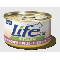 Lifepet Lifecat New Filetto Pollo e Prosciutto 85 g