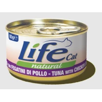 Lifepet Lifecat New Salmone/Pollo 85 g