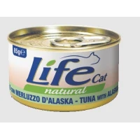 Lifepet LifeCat New Tonnetto e Merluzzo d'Alaska 85 g