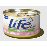 Lifepet Lifecat New Tonno/Gamberetti 85 g