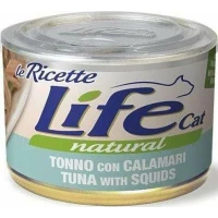 Lifepet Lifecat Ricette Tonno, Calamari e Fagioli 150 g