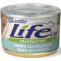 Lifepet Lifecat Ricette Tonno, Calamari e Fagioli 150 g