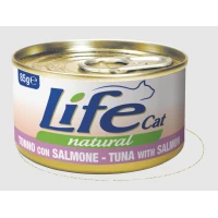 Lifepet Lifecat Tonno e Salmone 85 g
