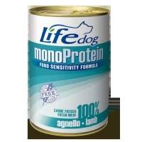 Lifepet Lifedog Mono Agnello 400 g - Cibo umido per cani