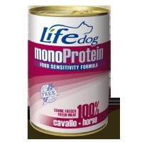 Lifepet Lifedog Mono Cavallo 400 g - Umido per Cani