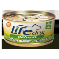 Lifepet LifeDog Ragù Pollo e Verdure per Cani 170 g