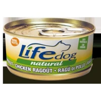 Lifepet LifeDog Ragù Pollo e Verdure per Cani 170 g