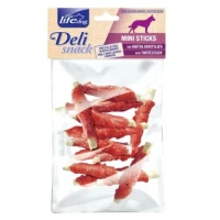 Lifepet LifeDog Snack Ministick Anatra 100 g per Cani