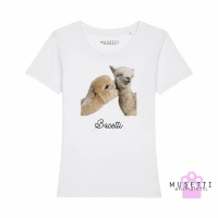 Maglietta Musetti Bacetti - Donna - Bianca