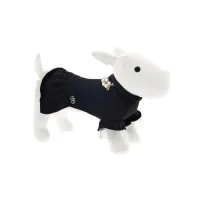 Maglioncino Luna con gonnellina - Nero con Perle - Ferribiella - 39 cm