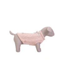 Maglioncino Rosina Bengy per cane - Rosa con fiocco