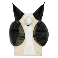 Maschera antimosche bicolore Equestro in elastan
