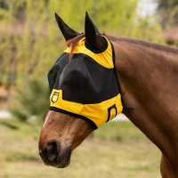 Maschera antimosche Equestro con logo frontale
