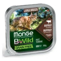 Monge Bwild Gatto Bufalo e Ortaggi 32 x 100 g