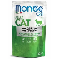 Monge Cat Grill Buste Coniglio 28 x 85 g